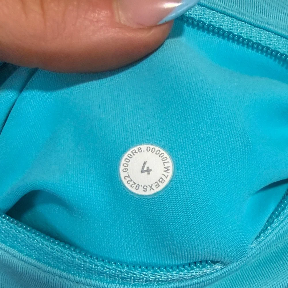 lululemon athletica Turquoise Athletic Shorts - Picture 2 of 3